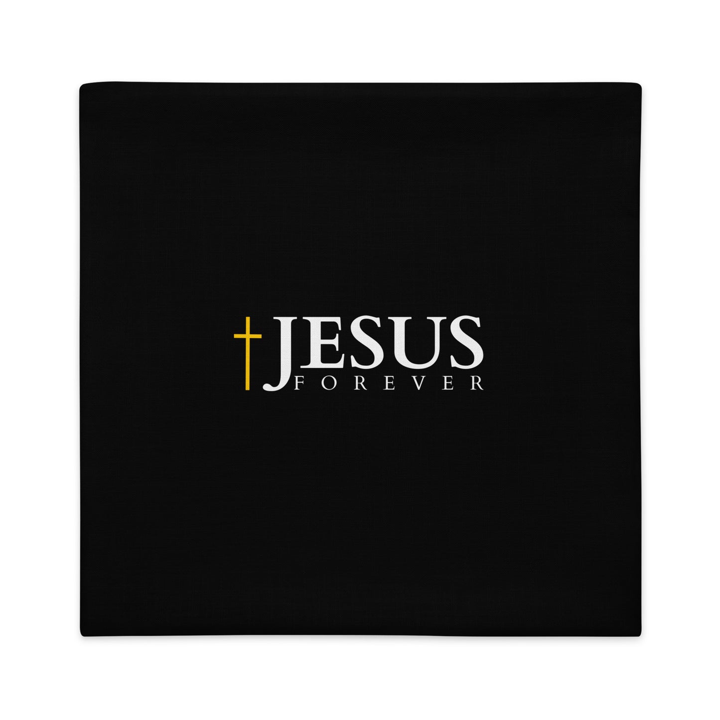 JESUS in EWIGKEIT - Premium-Kissenbezug - D-Design DE ${variant-option} faith design by The Light of Life