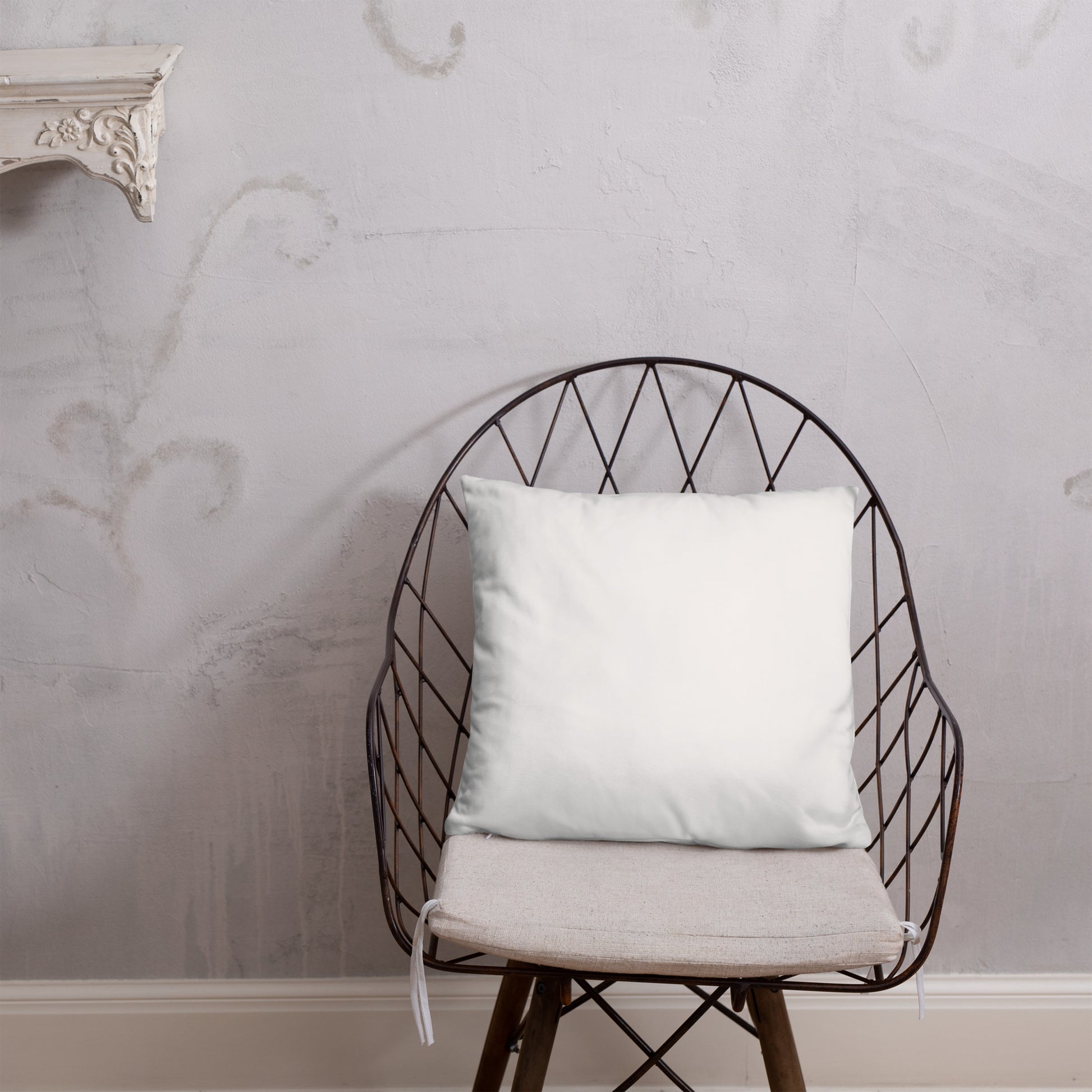 JESUS the Way, the Truth, the Life - Basic Pillow - Bright Design EN faith design by The Light of Life