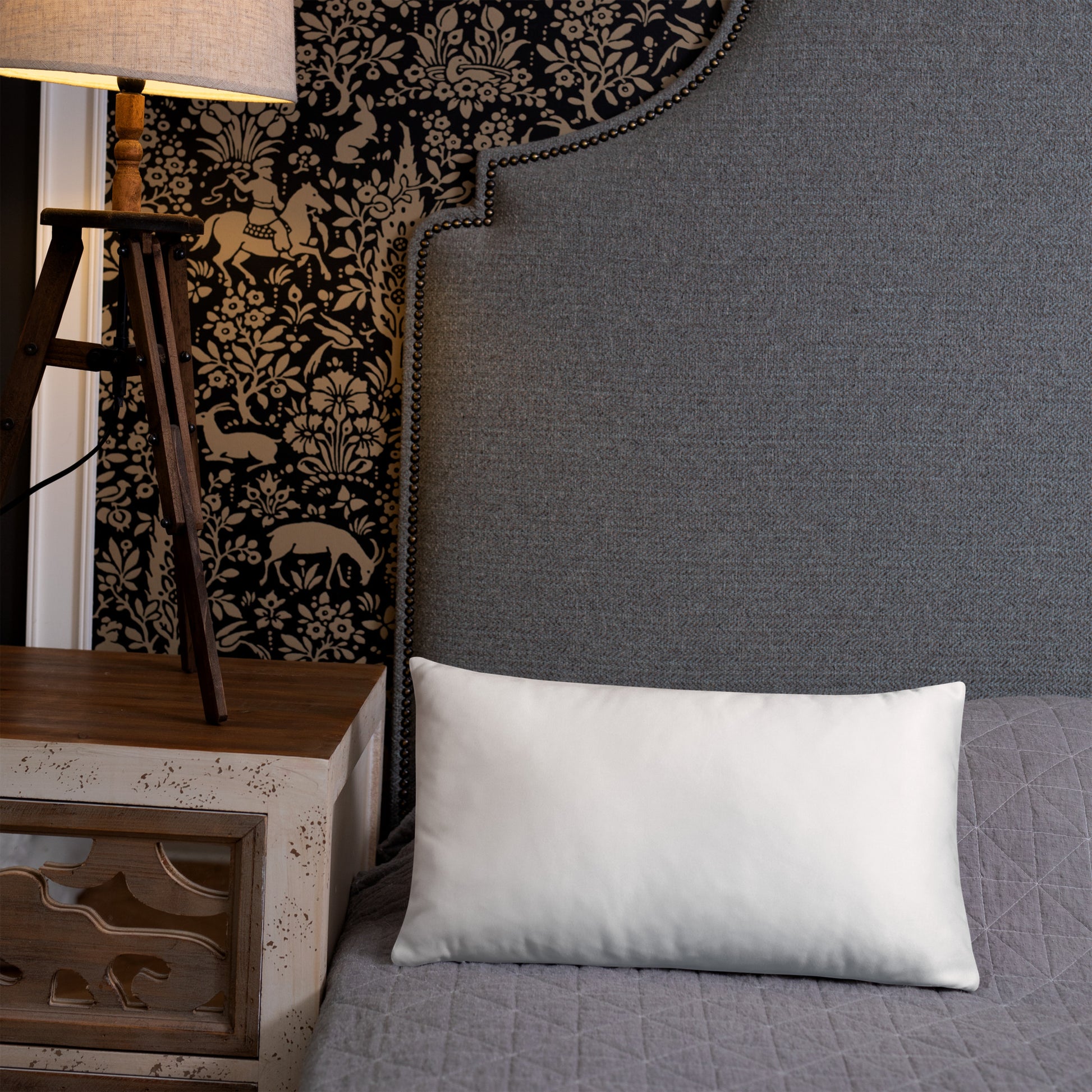 JESUS the Way, the Truth, the Life - Basic Pillow - Bright Design EN faith design by The Light of Life