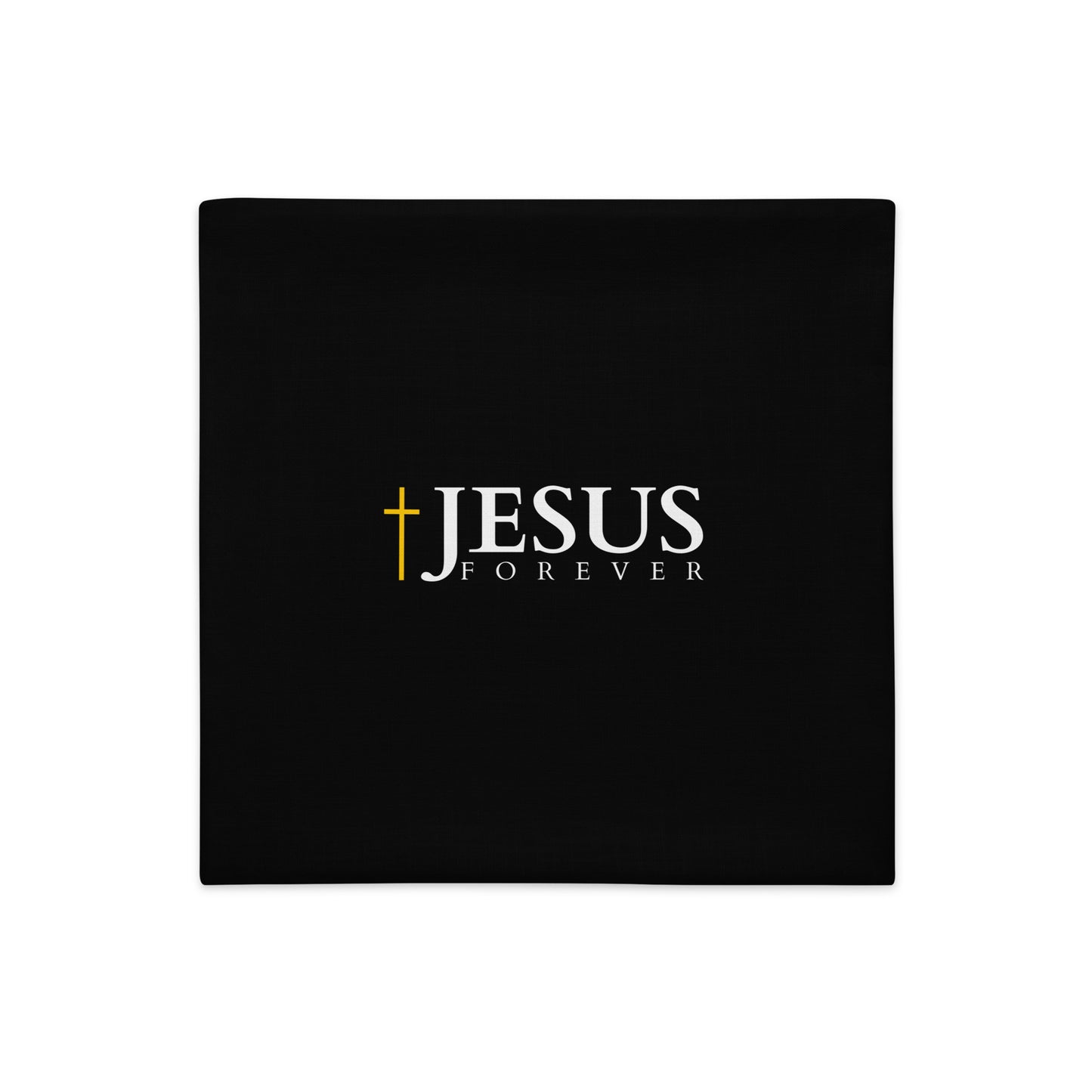 JESUS in EWIGKEIT - Premium-Kissenbezug - D-Design DE ${variant-option} faith design by The Light of Life