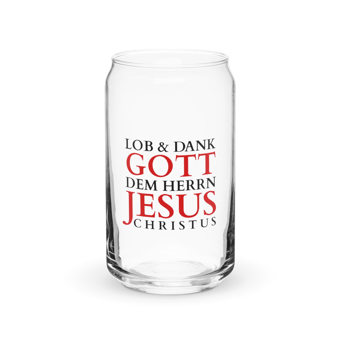 Lob & Dank dem Herrn Jesus - Glas in Dosenform DE faith design by The Light of Life