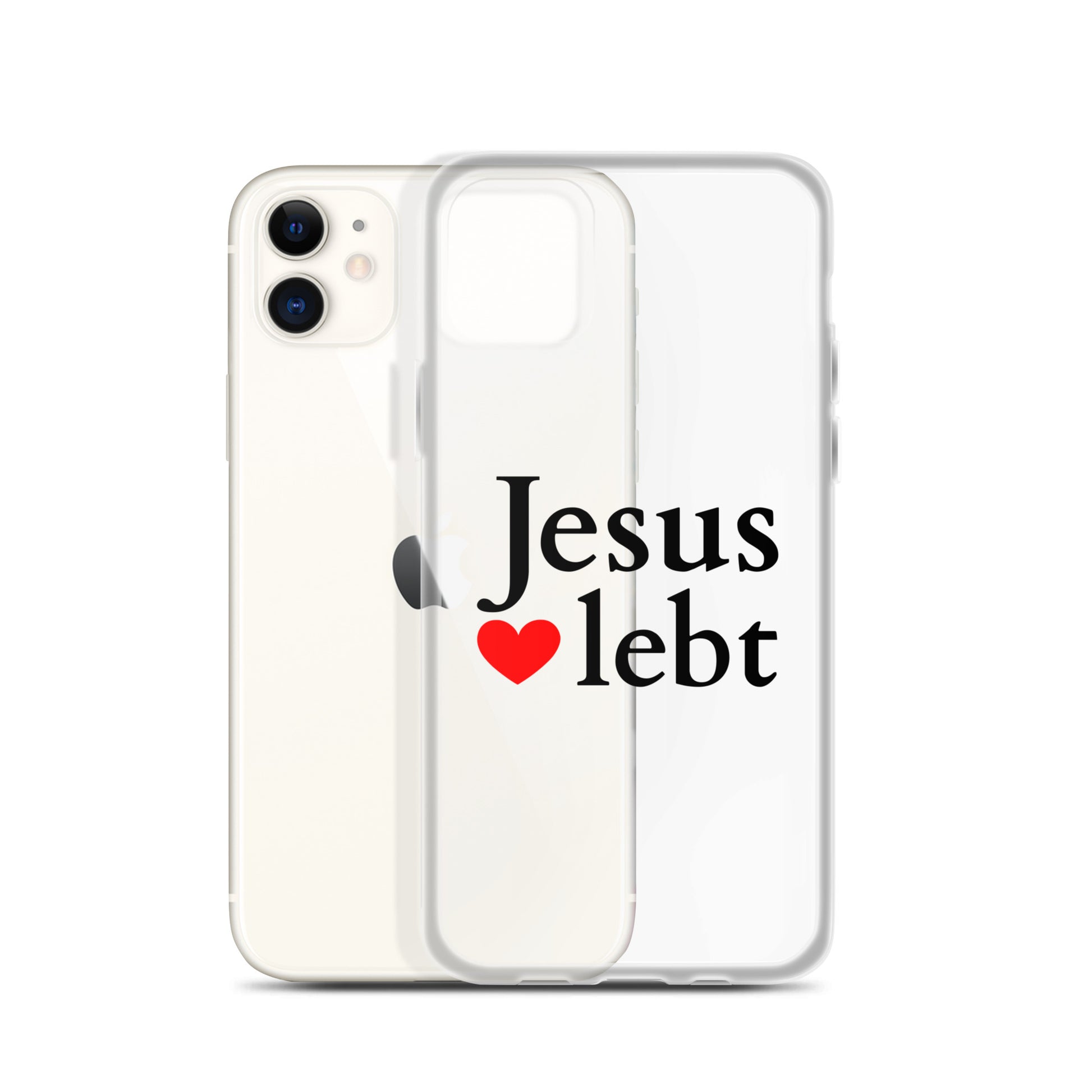Jesus lebt - iPhone-Hüllen - helles Design DE faith design by The Light of Life