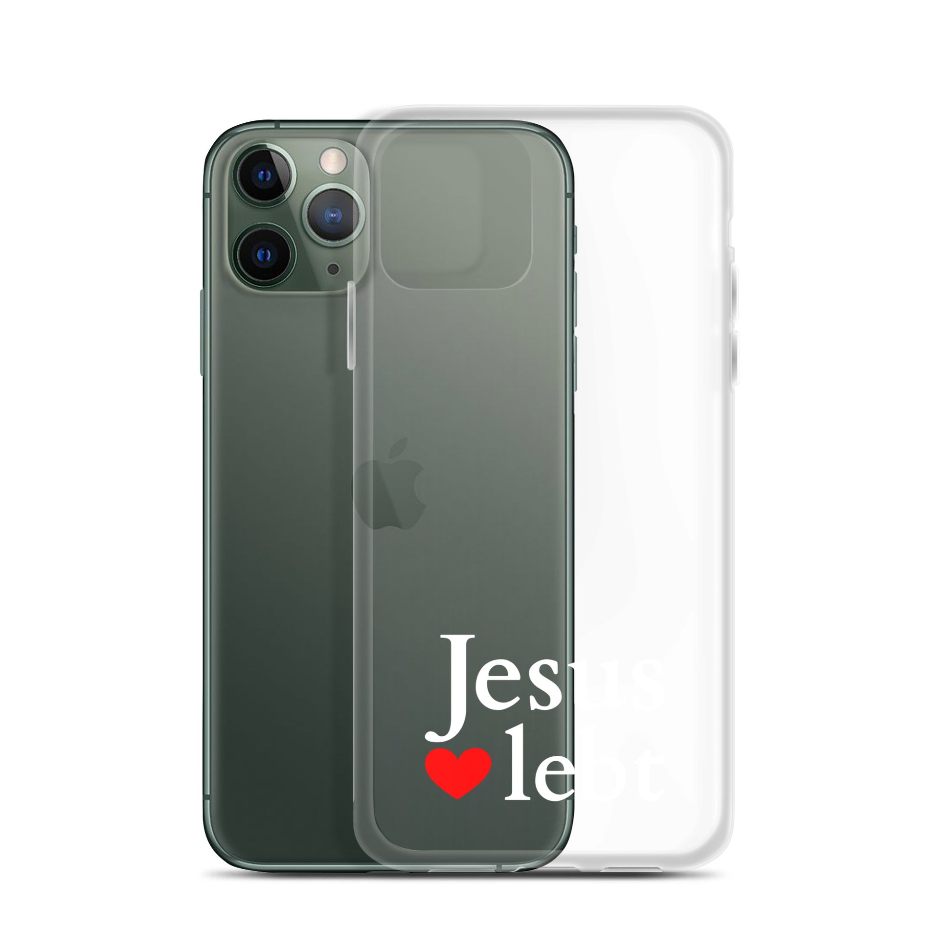 Jesus lebt - iPhone-Hüllen - dunkles Design DE faith design by The Light of Life