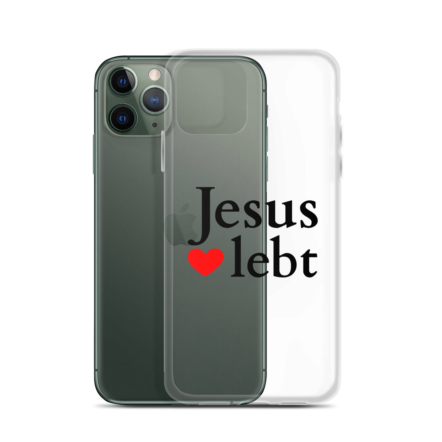 Jesus lebt - iPhone-Hüllen - helles Design DE faith design by The Light of Life