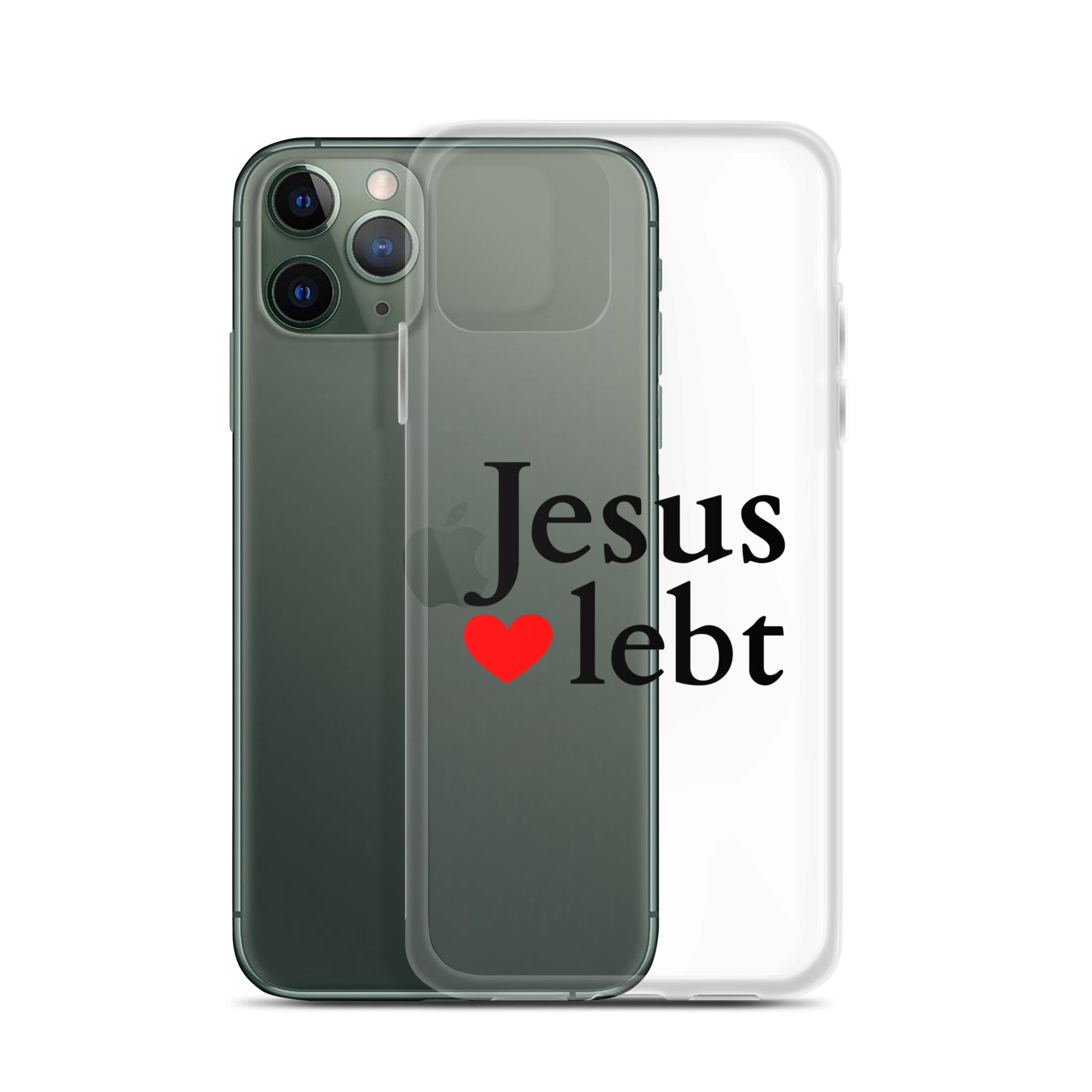 Jesus lebt - iPhone-Hüllen - helles Design DE faith design by The Light of Life