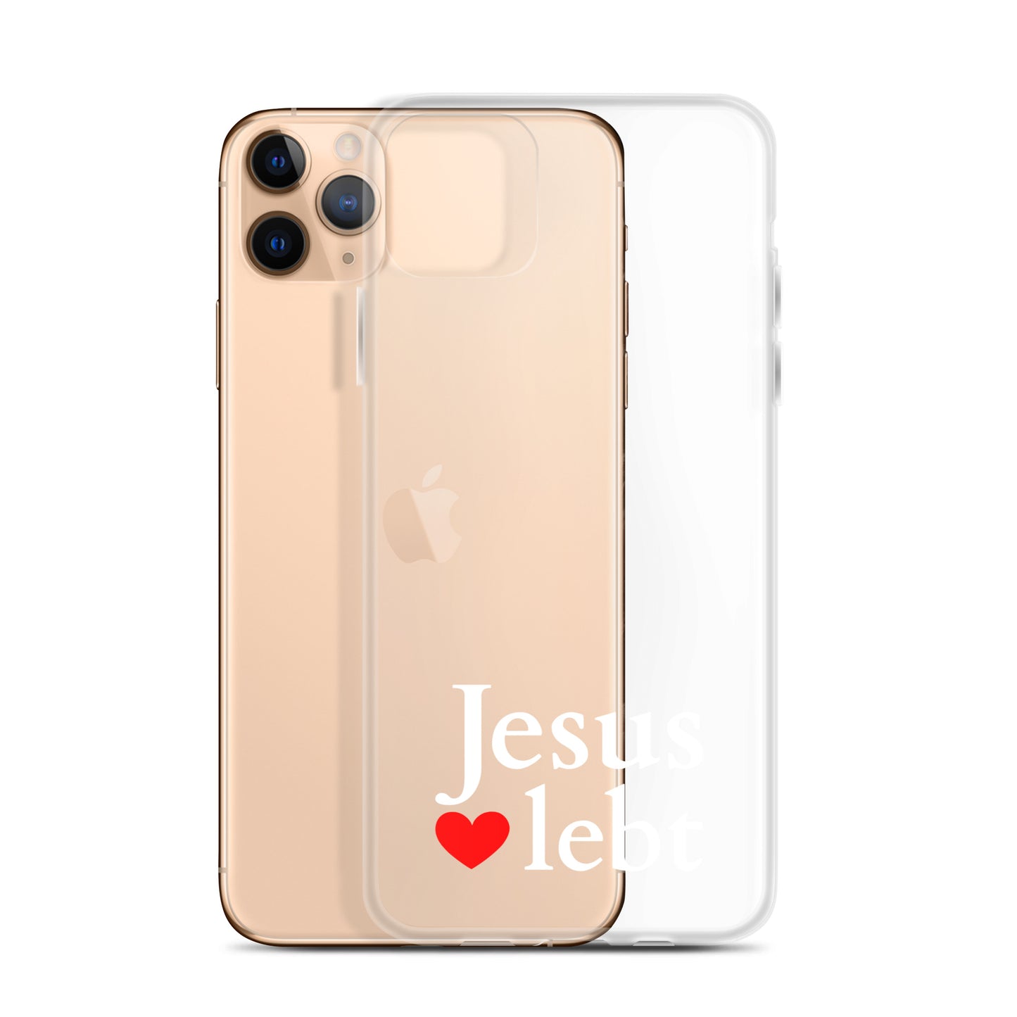 Jesus lebt - iPhone-Hüllen - dunkles Design DE faith design by The Light of Life