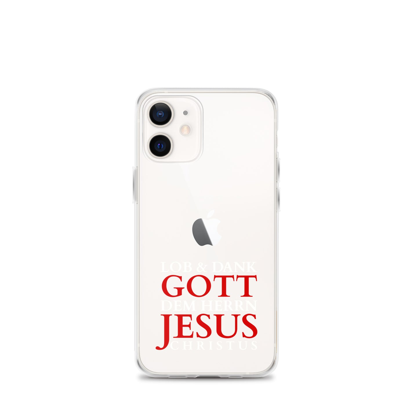 Lob & Dank dem Herrn Jesus Christus - iPhone-Hüllen - dunkles Design DE faith design by The Light of Life