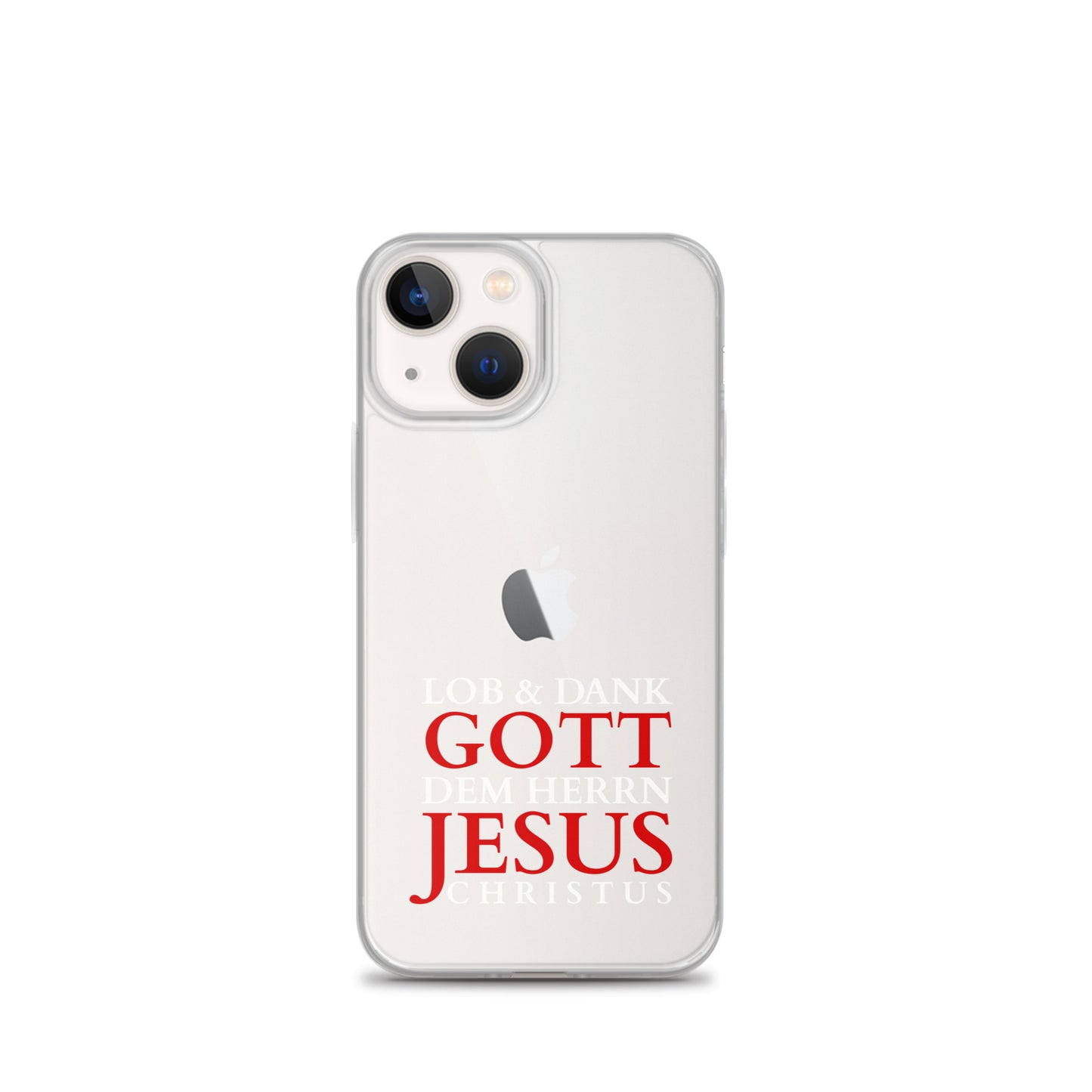 Lob & Dank dem Herrn Jesus Christus - iPhone-Hüllen - dunkles Design DE faith design by The Light of Life