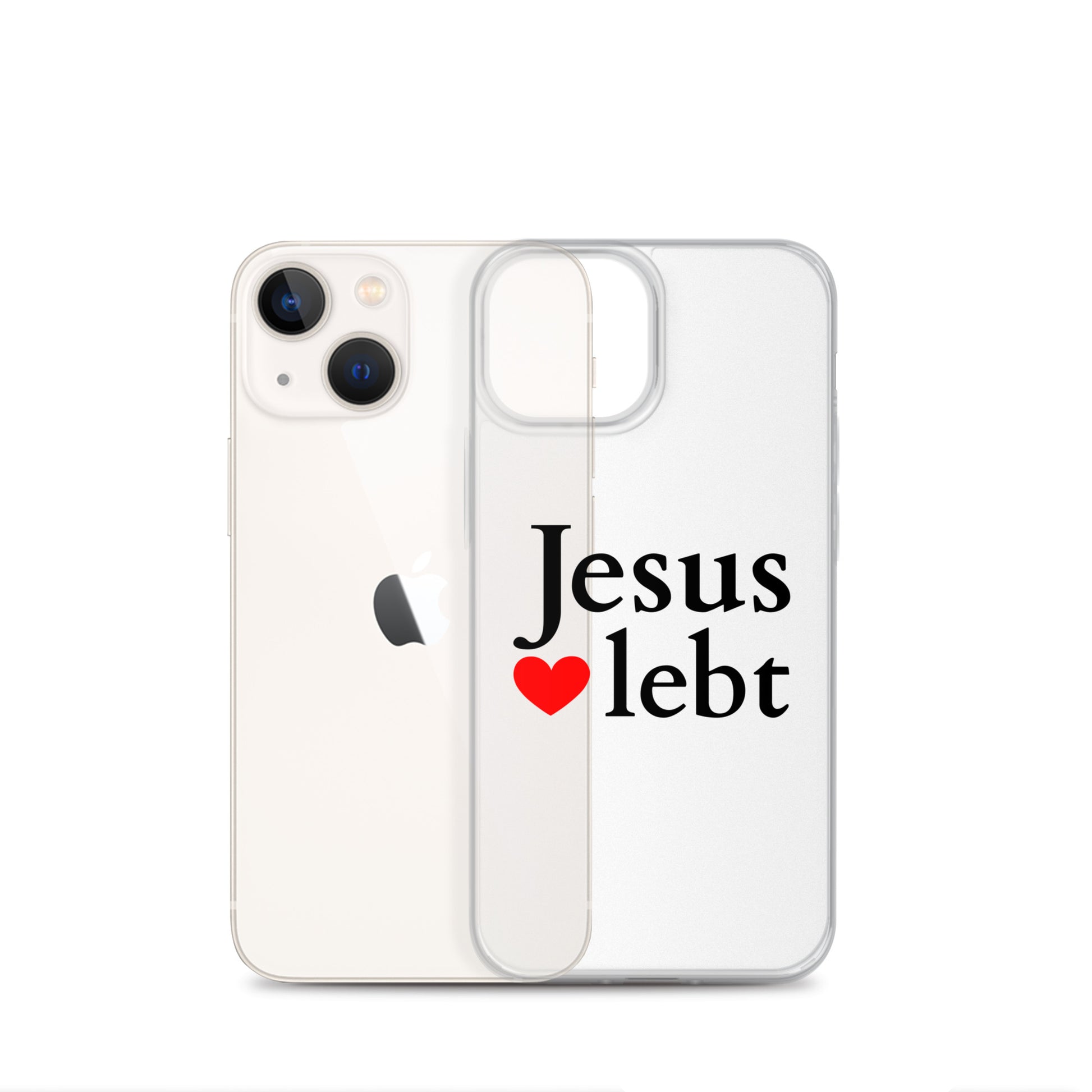 Jesus lebt - iPhone-Hüllen - helles Design DE faith design by The Light of Life