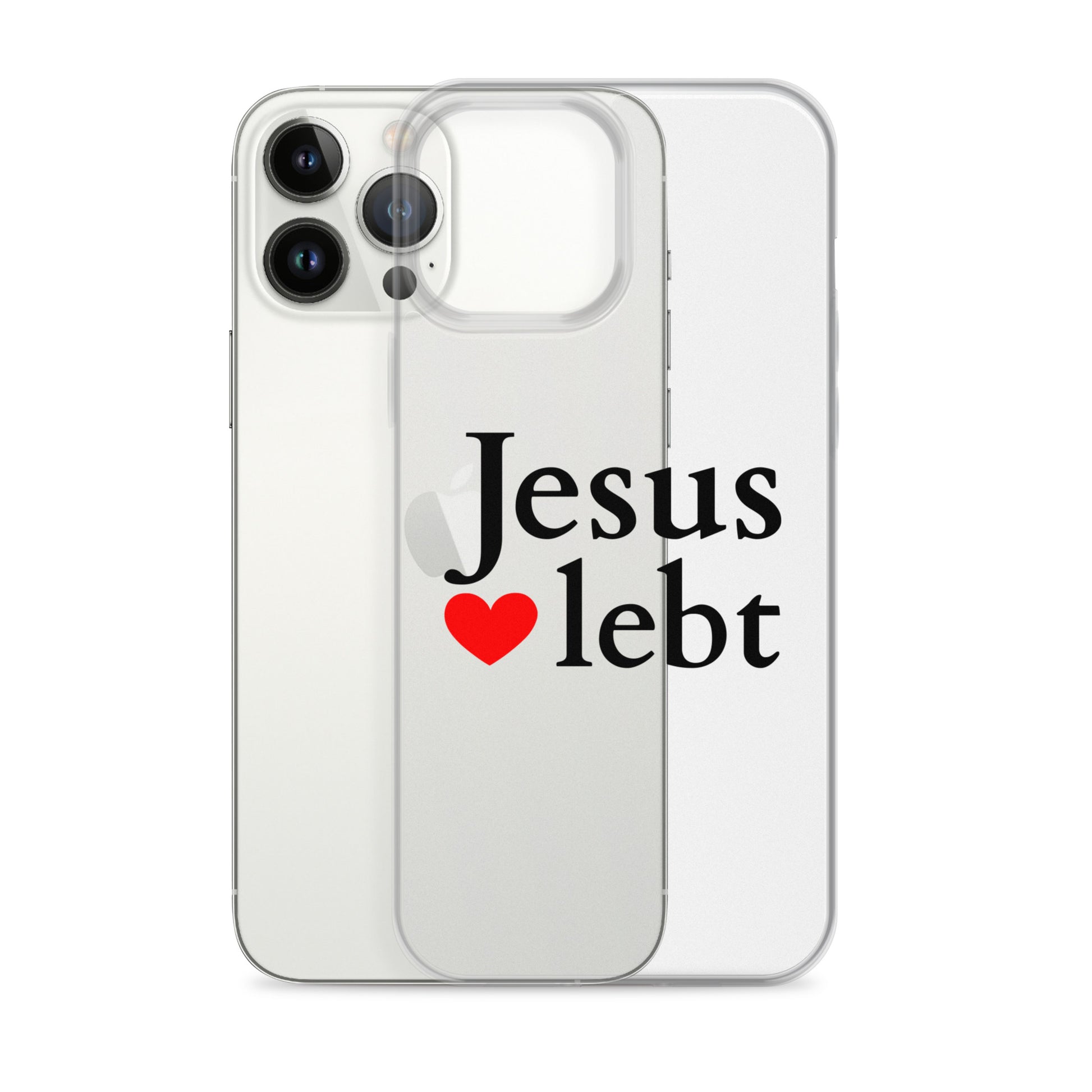 Jesus lebt - iPhone-Hüllen - helles Design DE faith design by The Light of Life