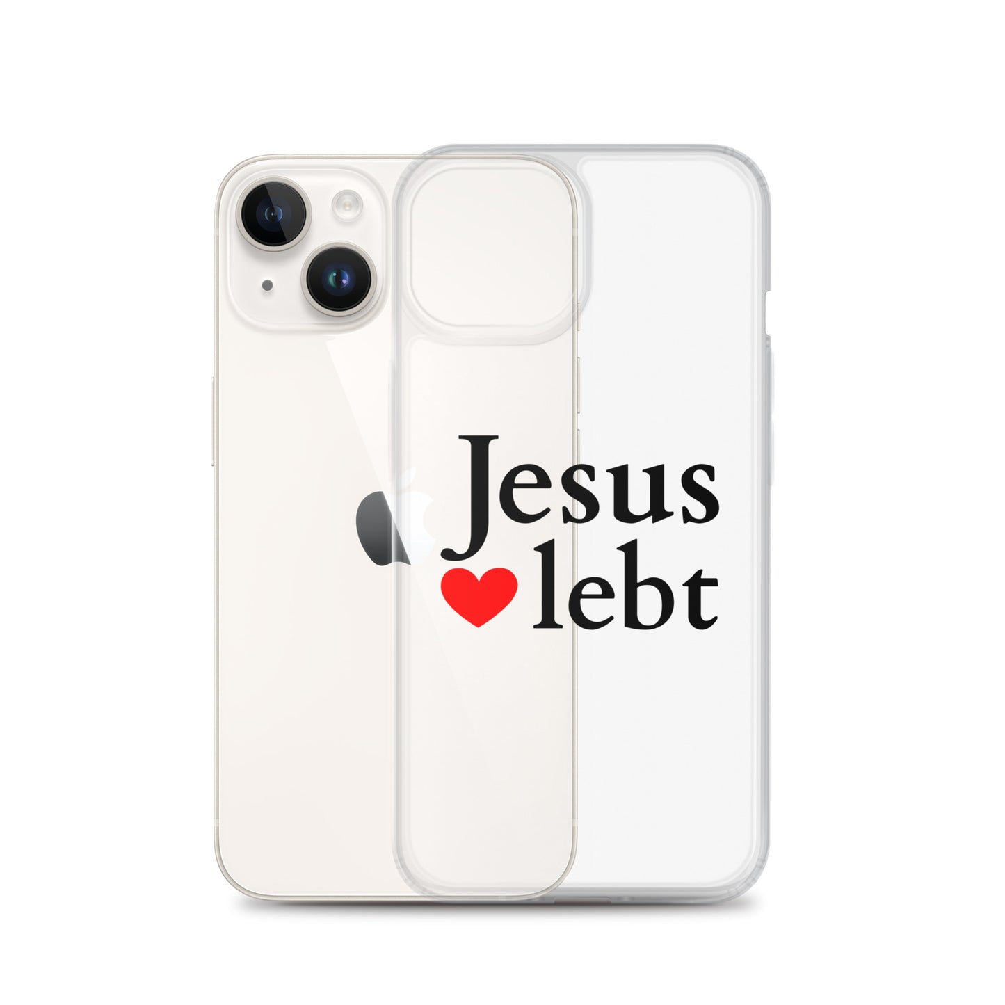 Jesus lebt - iPhone-Hüllen - helles Design DE faith design by The Light of Life
