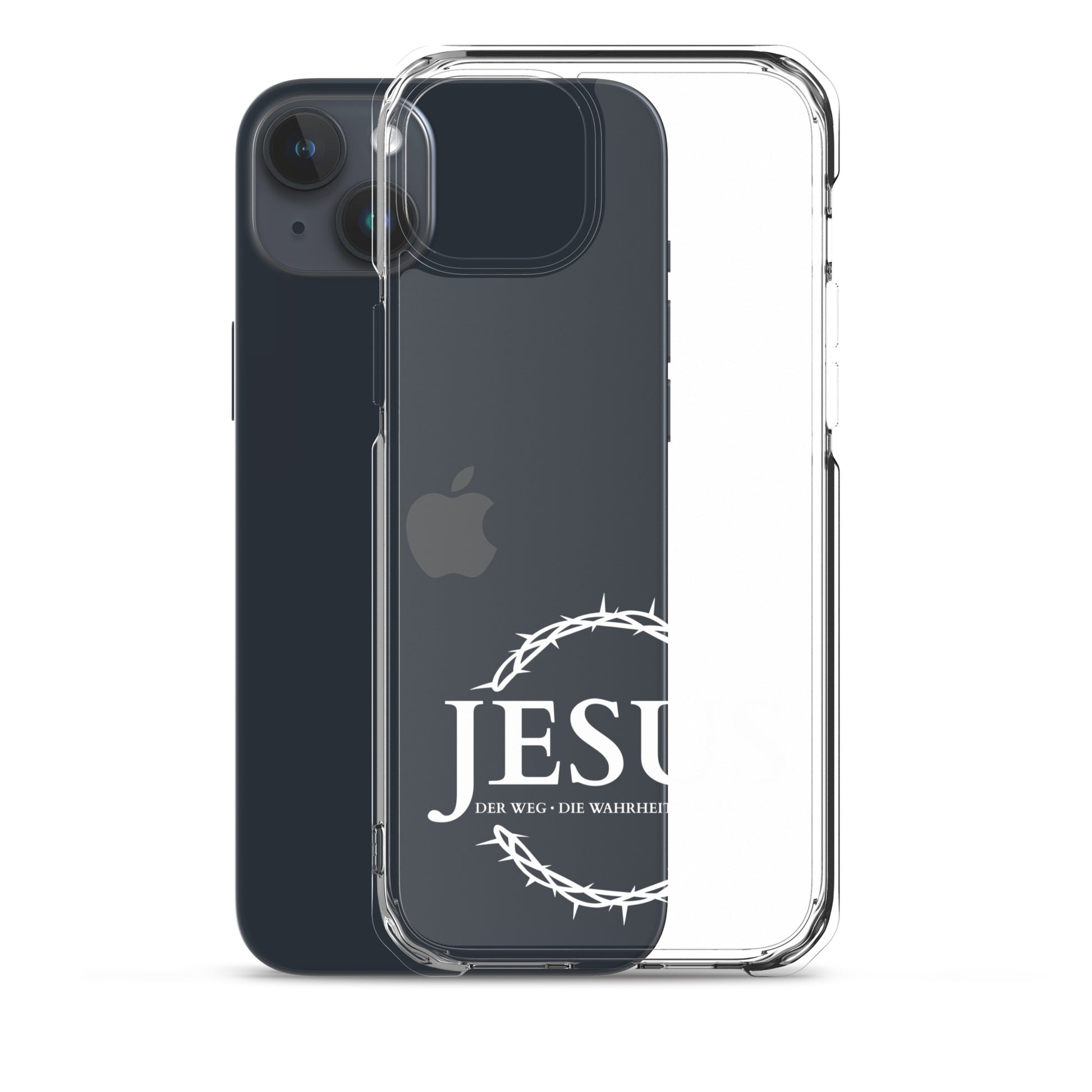 JESUS der Weg, die Wahrheit, das Leben - iPhone-Hüllen - dunkles Design DE ${variant-option} faith design by The Light of Life