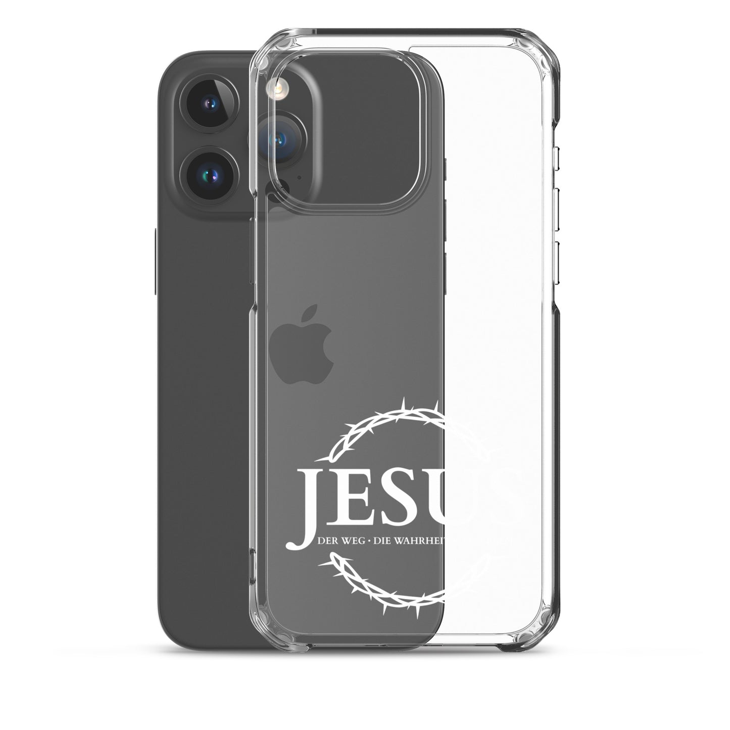 JESUS der Weg, die Wahrheit, das Leben - iPhone-Hüllen - dunkles Design DE ${variant-option} faith design by The Light of Life