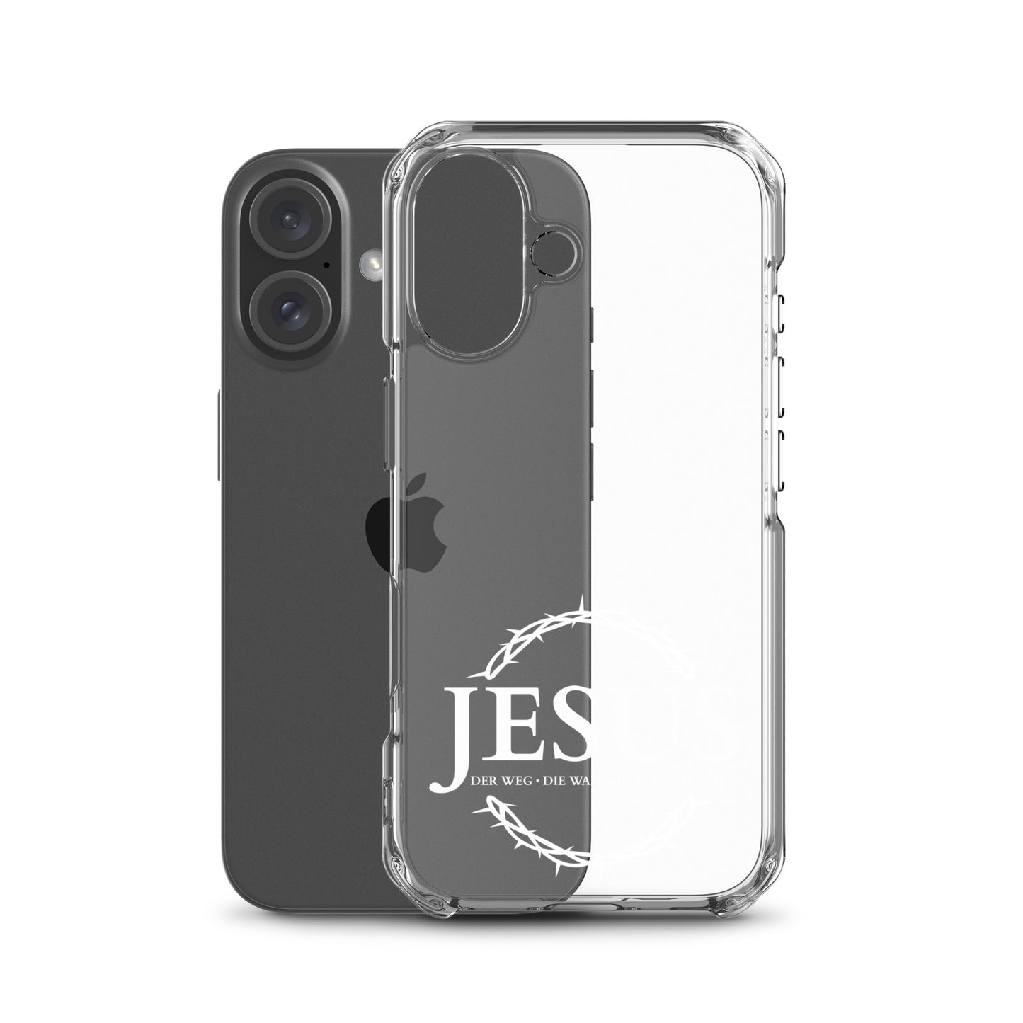 JESUS der Weg, die Wahrheit, das Leben - iPhone-Hüllen - dunkles Design DE ${variant-option} faith design by The Light of Life
