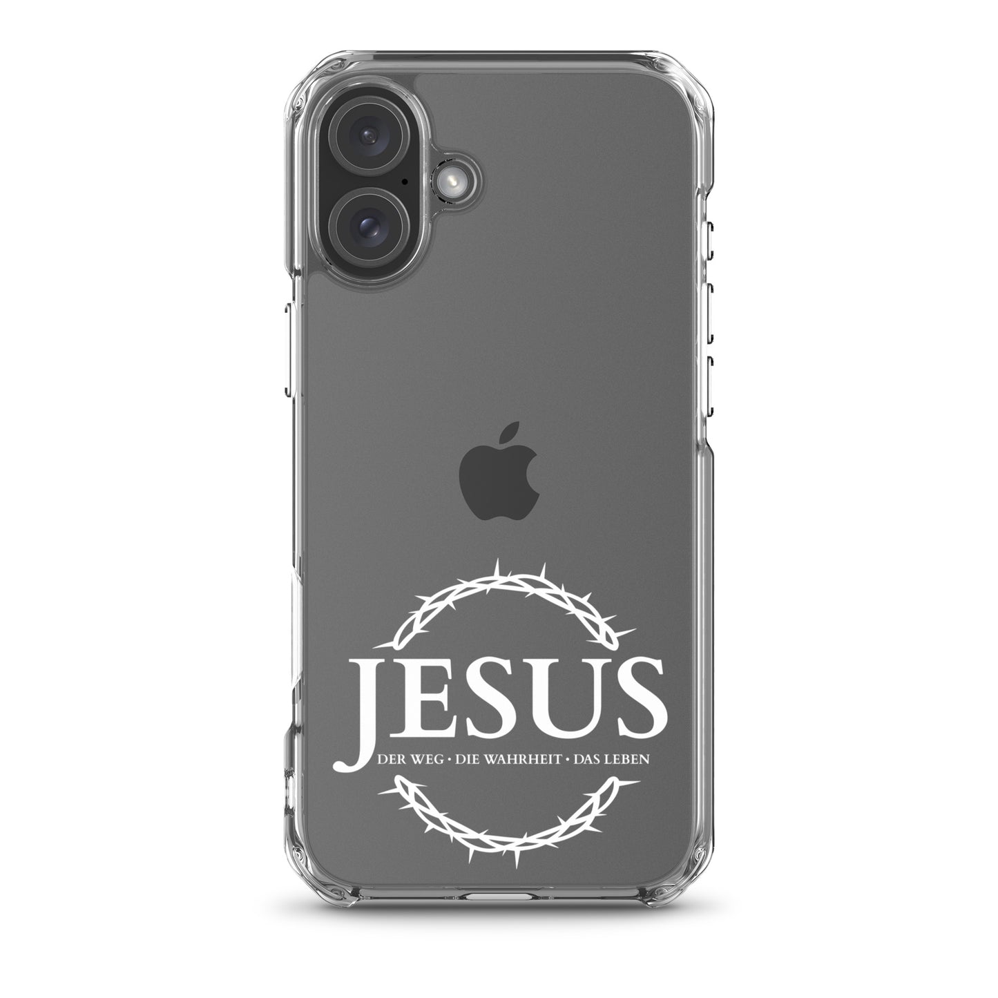 JESUS der Weg, die Wahrheit, das Leben - iPhone-Hüllen - dunkles Design DE ${variant-option} faith design by The Light of Life