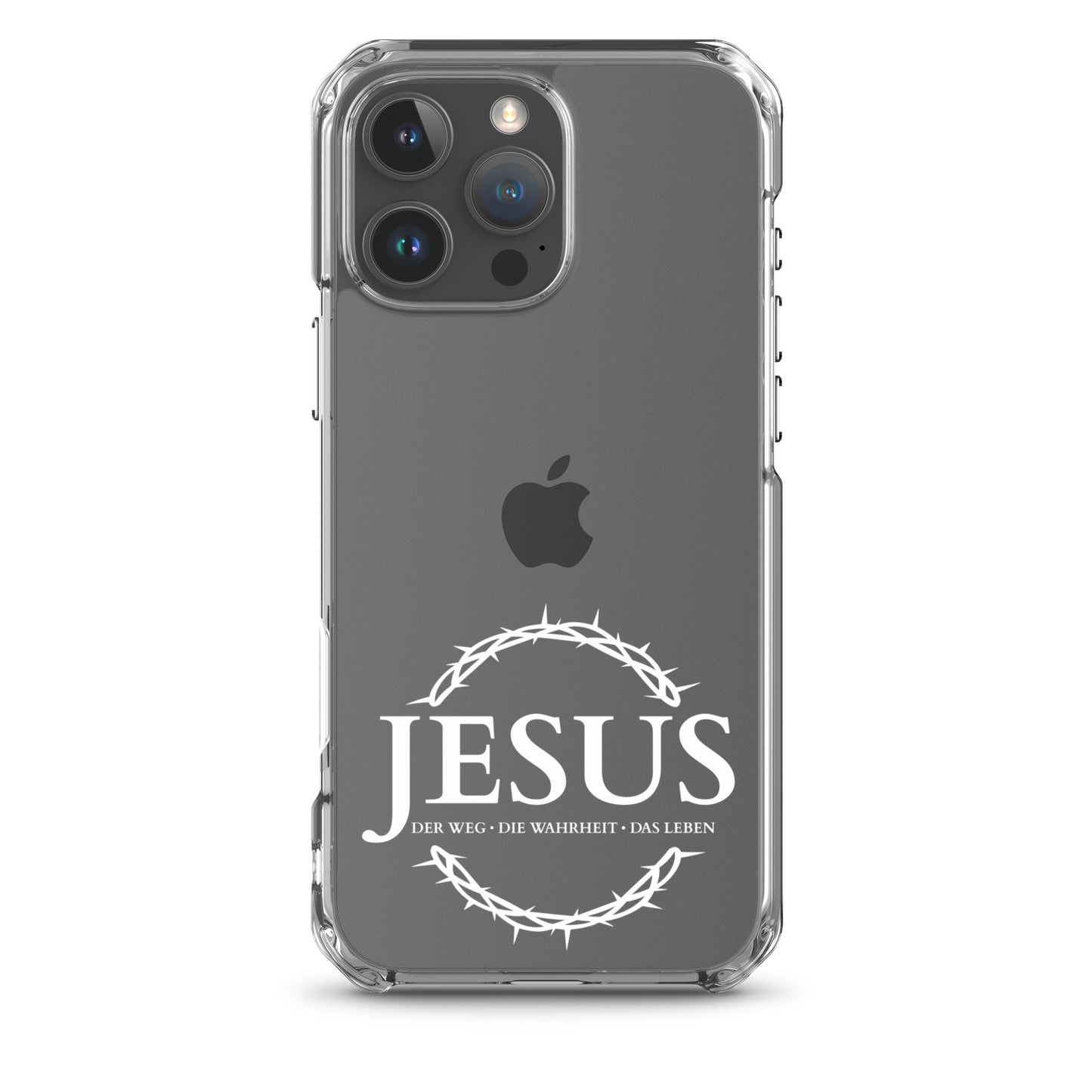 JESUS der Weg, die Wahrheit, das Leben - iPhone-Hüllen - dunkles Design DE ${variant-option} faith design by The Light of Life