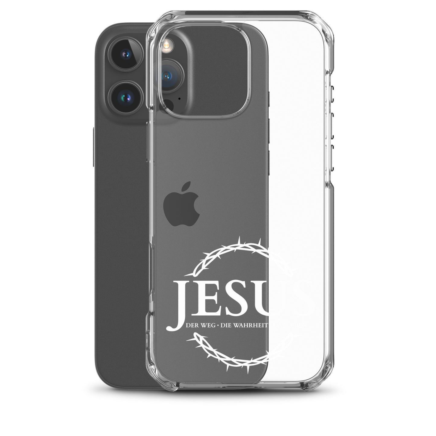 JESUS der Weg, die Wahrheit, das Leben - iPhone-Hüllen - dunkles Design DE ${variant-option} faith design by The Light of Life