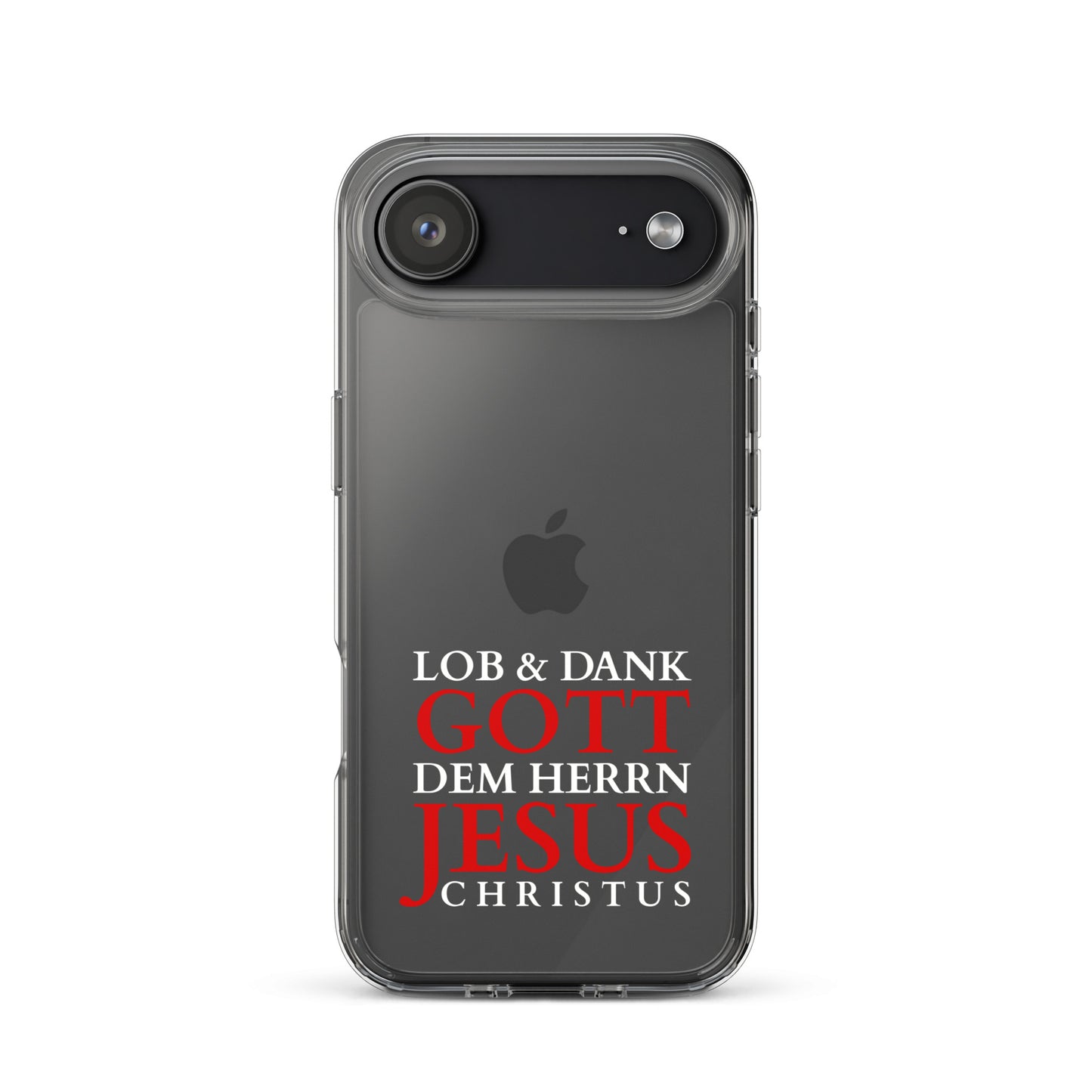 Lob & Dank dem Herrn Jesus Christus - iPhone-Hüllen - dunkles Design DE faith design by The Light of Life