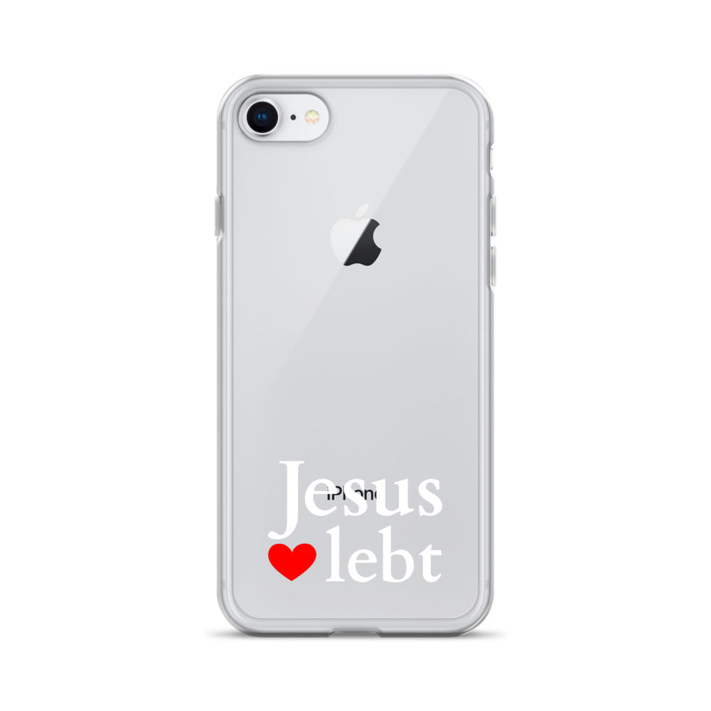 Jesus lebt - iPhone-Hüllen - dunkles Design DE faith design by The Light of Life