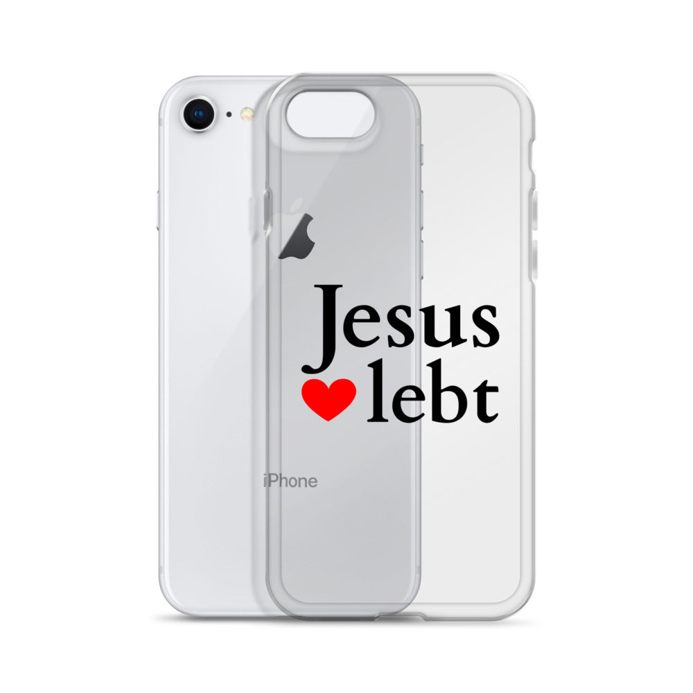 Jesus lebt - iPhone-Hüllen - helles Design DE faith design by The Light of Life