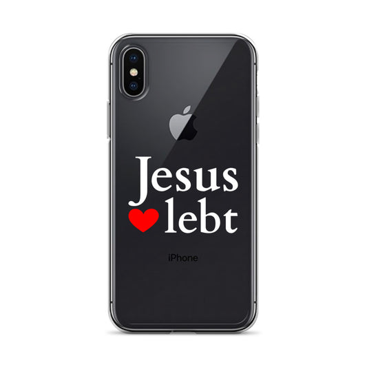 Jesus lebt - iPhone-Hüllen - dunkles Design DE ${variant-option} faith design by The Light of Life