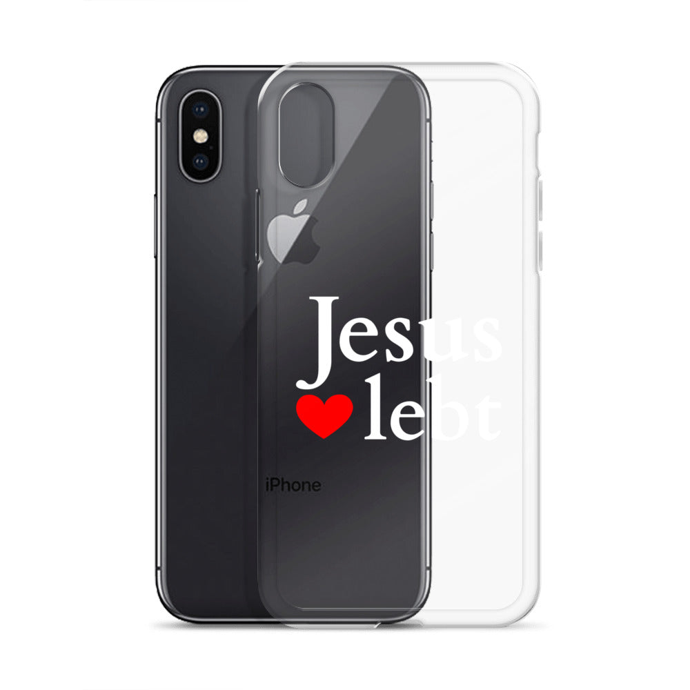 Jesus lebt - iPhone-Hüllen - dunkles Design DE faith design by The Light of Life