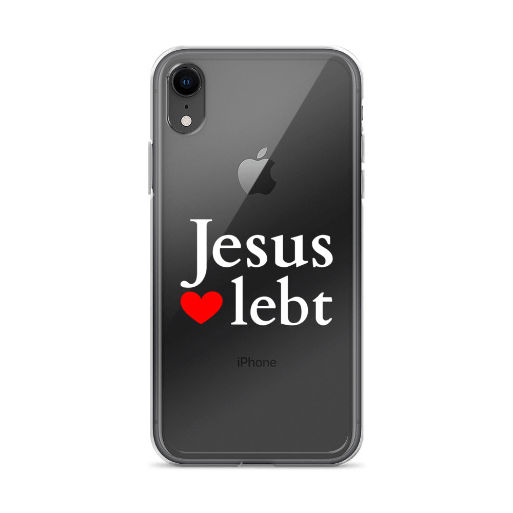 Jesus lebt - iPhone-Hüllen - dunkles Design DE faith design by The Light of Life