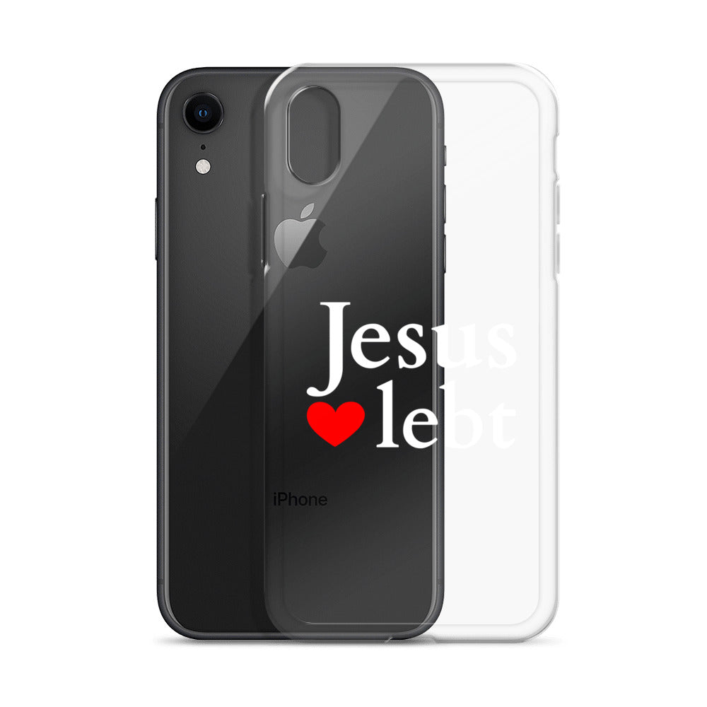 Jesus lebt - iPhone-Hüllen - dunkles Design DE faith design by The Light of Life