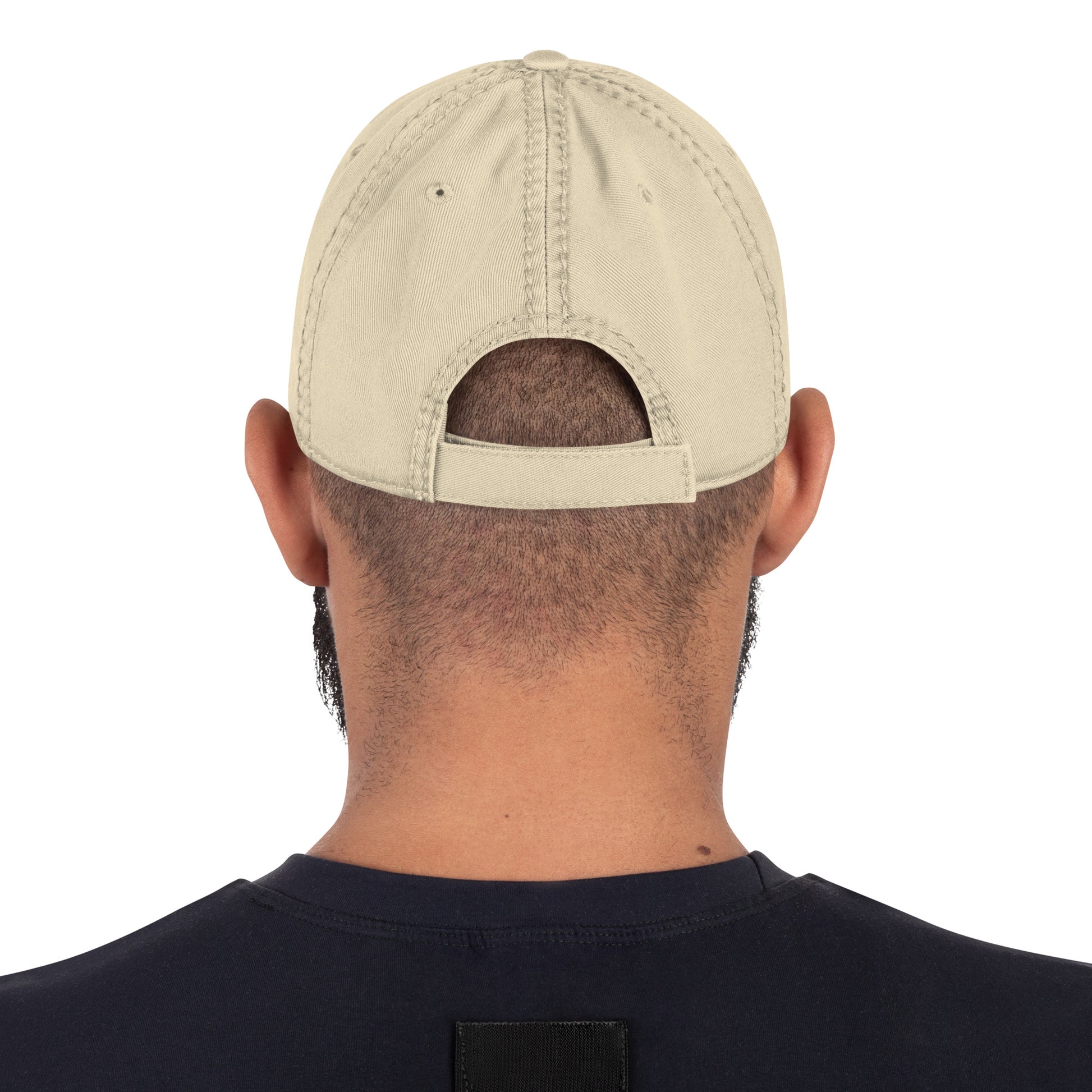 Jesus lebt - Dad-Hat im Used-Look DE faith design by The Light of Life
