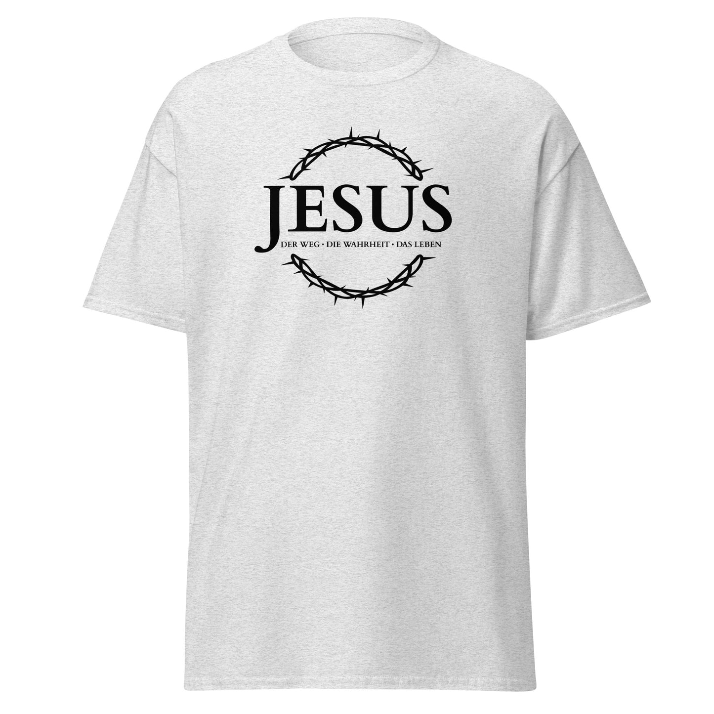 JESUS - der Weg, die Wahrheit, das Leben - Klassisches Unisex T-Shirt - helles Design - DE ${variant-option} faith design by Das Licht des Lebens