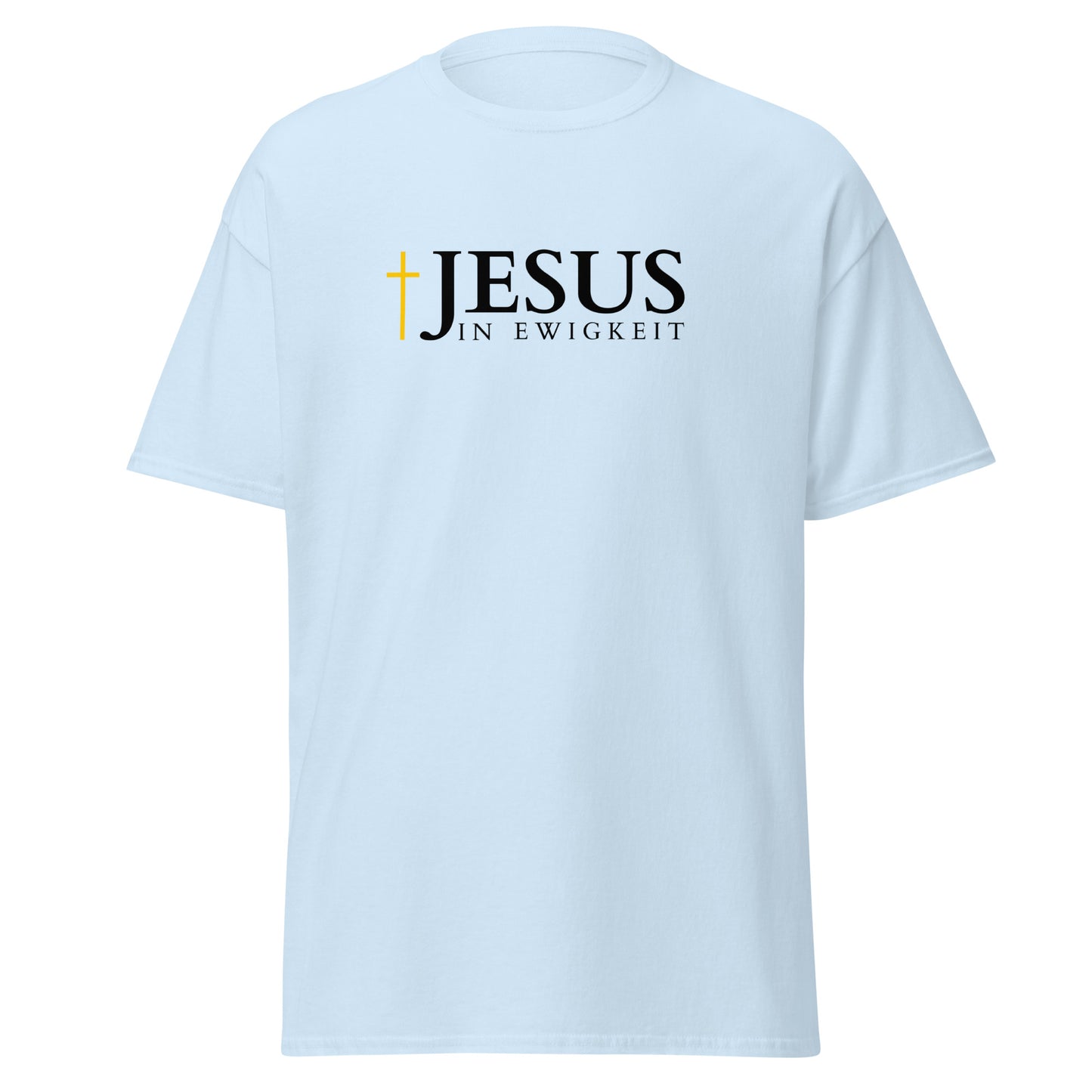 JESUS in EWIGKEIT - Klassisches Unisex T-Shirt - helles Design - DE ${variant-option} faith design by Das Licht des Lebens