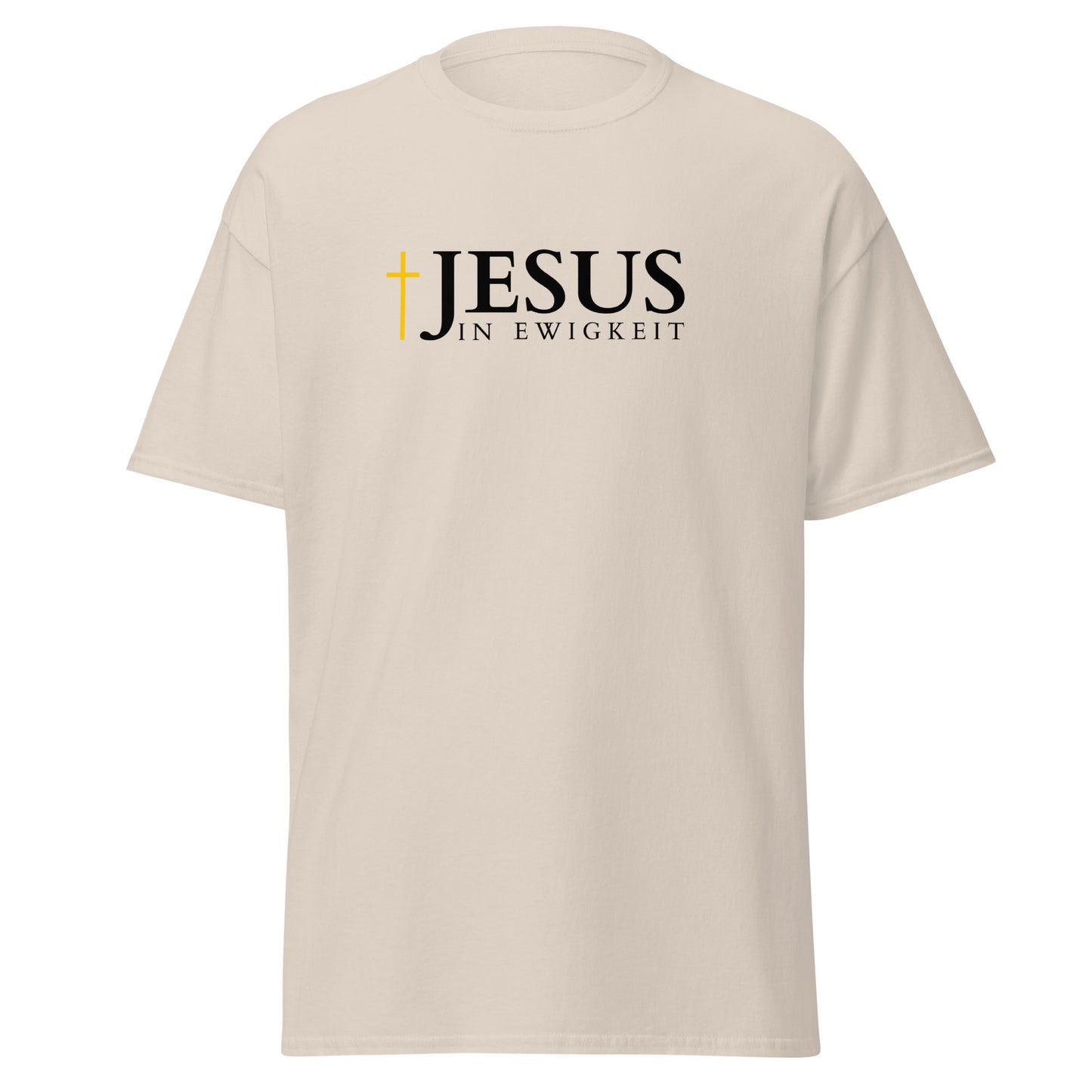 JESUS in EWIGKEIT - Klassisches Unisex T-Shirt - helles Design - DE ${variant-option} faith design by Das Licht des Lebens