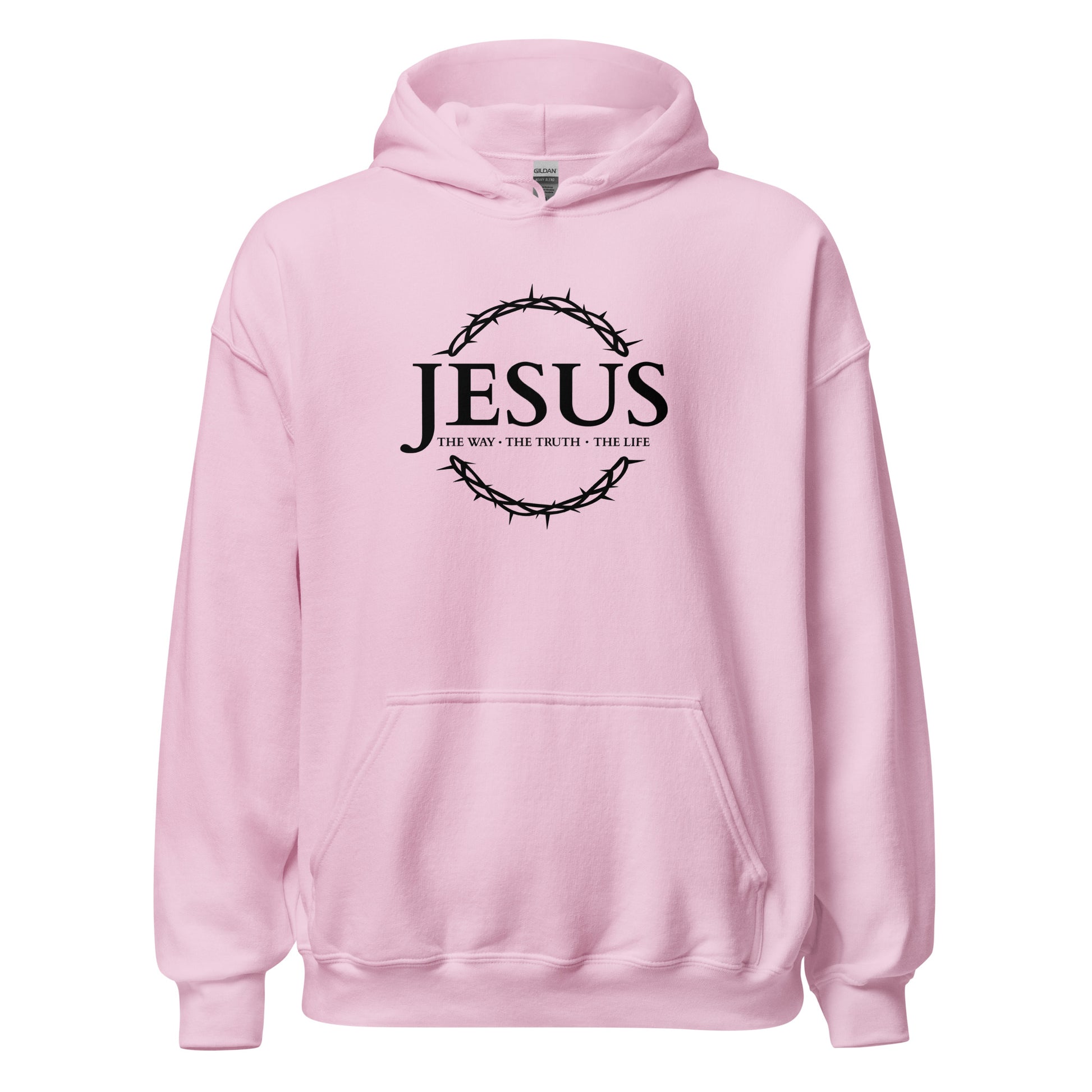 JESUS The Way, The Truth, The Life - Unisex Hoodie - bright design - EN faith design by The Light of Life