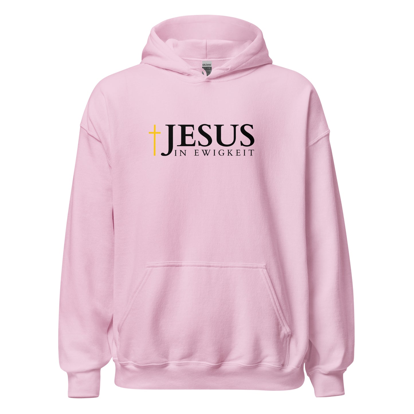 JESUS in EWIGKEIT - Unisex-Kapuzenpullover - helles Design - DE ${variant-option} faith design by The Light of Life