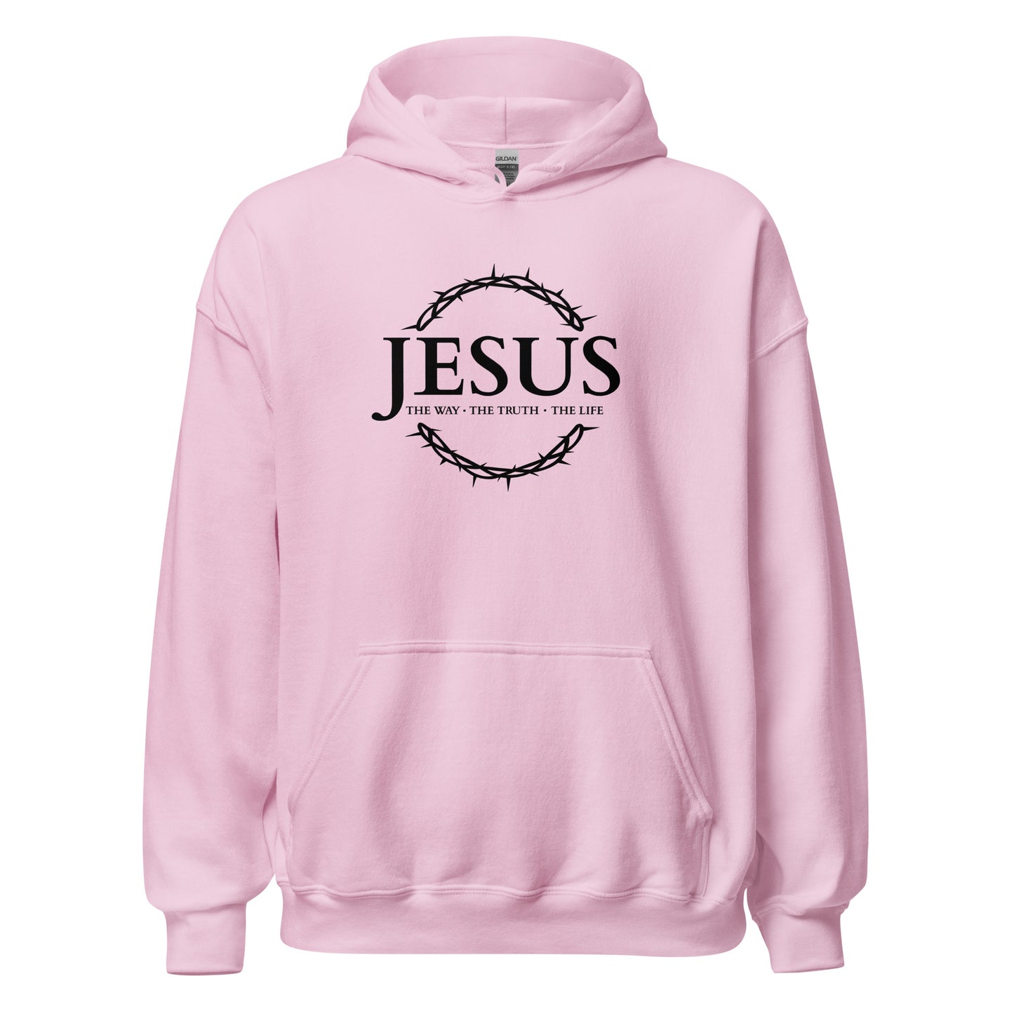 JESUS The Way, The Truth, The Life - Unisex Hoodie - bright design - EN faith design by The Light of Life