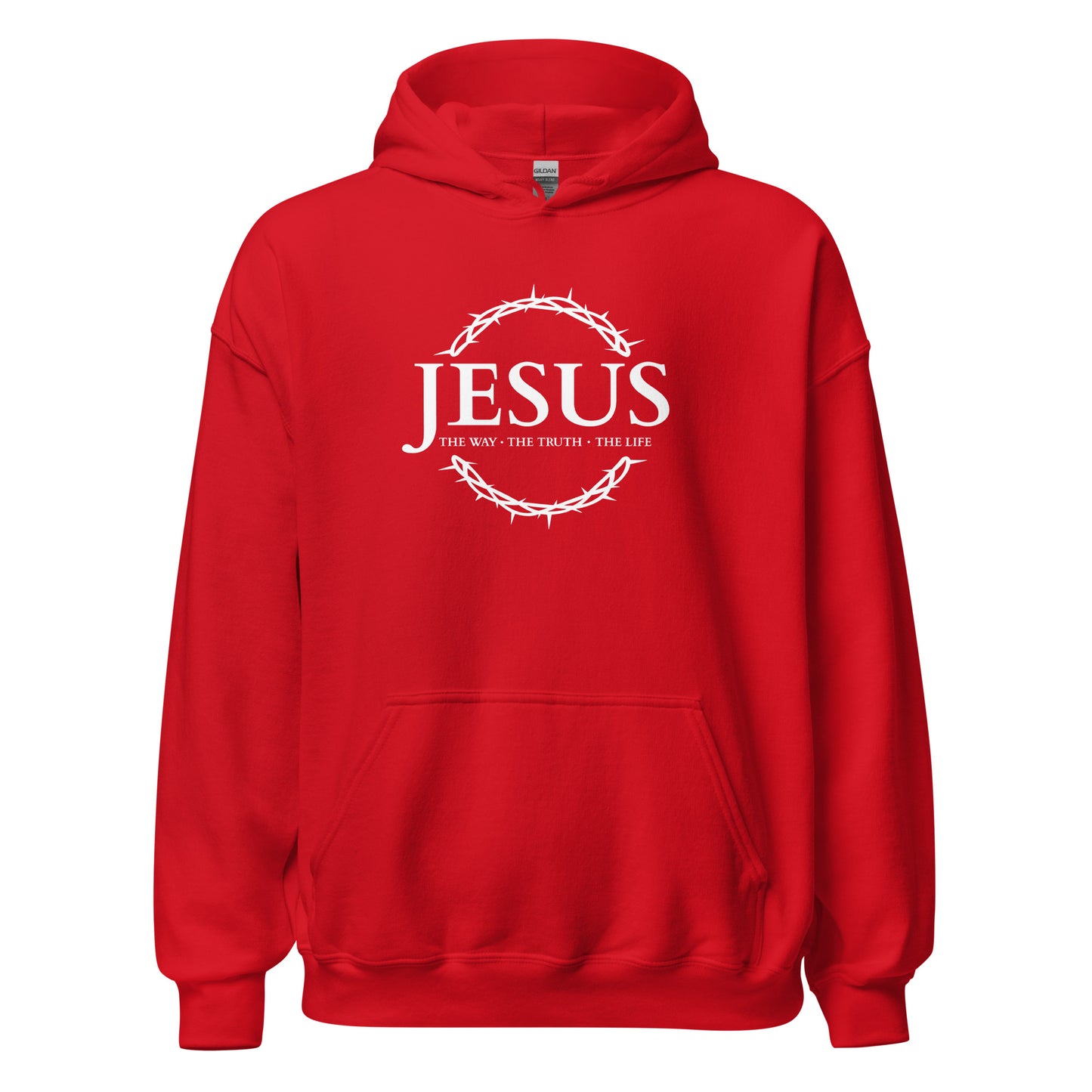 JESUS The Way, The Truth, The Life - Unisex Hoodie - dark design - EN faith design by The Light of Life