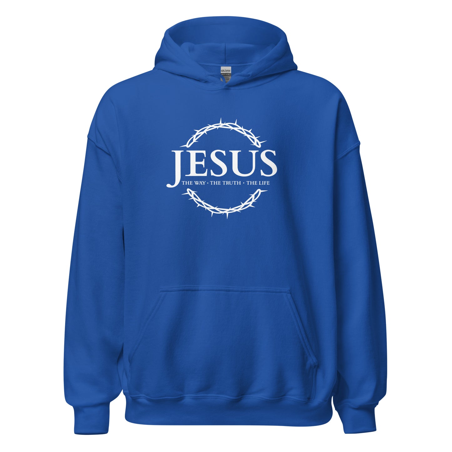 JESUS The Way, The Truth, The Life - Unisex Hoodie - dark design - EN faith design by The Light of Life