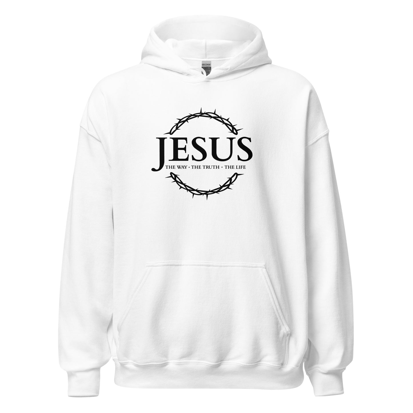 JESUS The Way, The Truth, The Life - Unisex Hoodie - bright design - EN faith design by The Light of Life